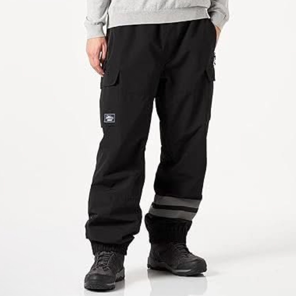 NWT Mens HURLEY Outlaw Insulated Cargo Snow Pants Size L